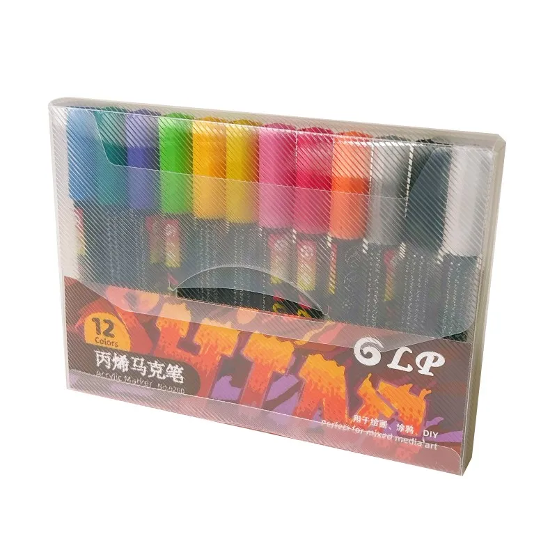 3mm Acrylic Paint Pens – Non-Toxic, Eco-Friendly, Available in 12, 24, 36, 48, 60 Colors For Bold And Vibrant Creations